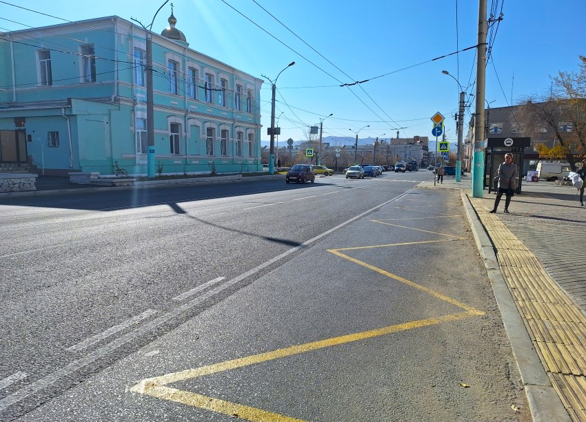 В Чите обновили одну из ключевых магистралей города – улицу Бутина