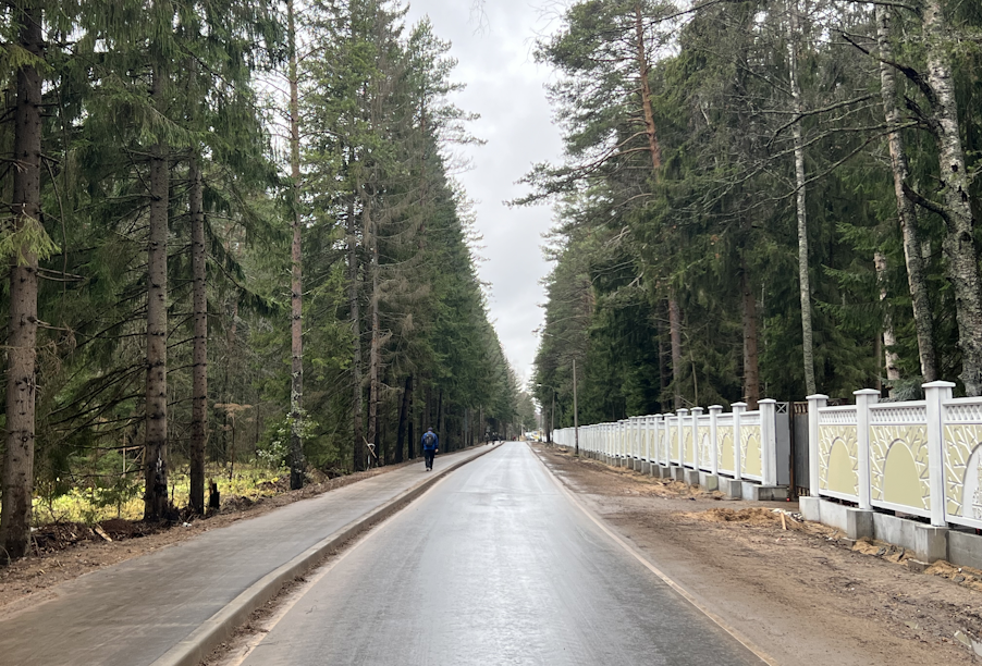 В Тверской области полностью отремонтировали дорогу Верхняя Троица – Больница имени Калинина