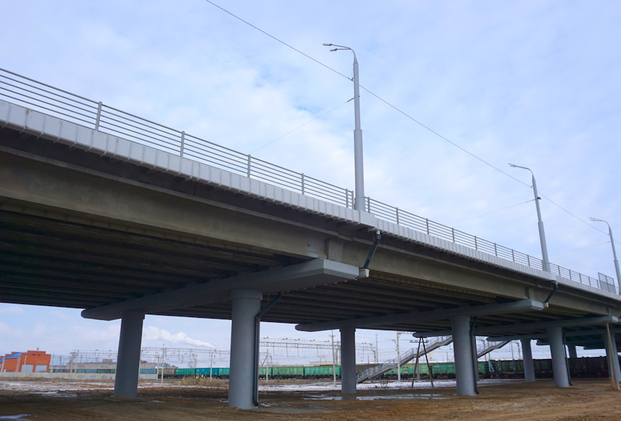 В Волжском после ремонта принят в эксплуатацию путепровод по улице Александрова