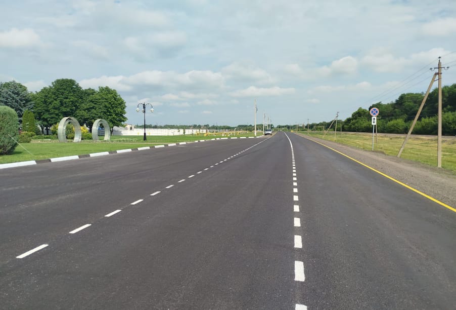 Белгородская область: отремонтировали 2,8 км трассы Борисовка – Пролетарский