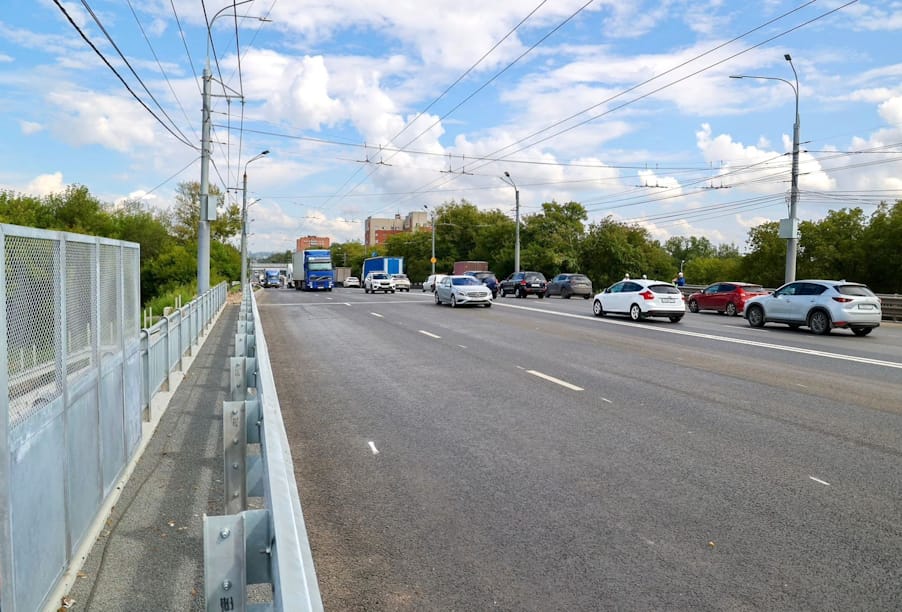 В Нижнем Новгороде запустили движение по путепроводу на Московского шоссе через улицу Кузбасскую